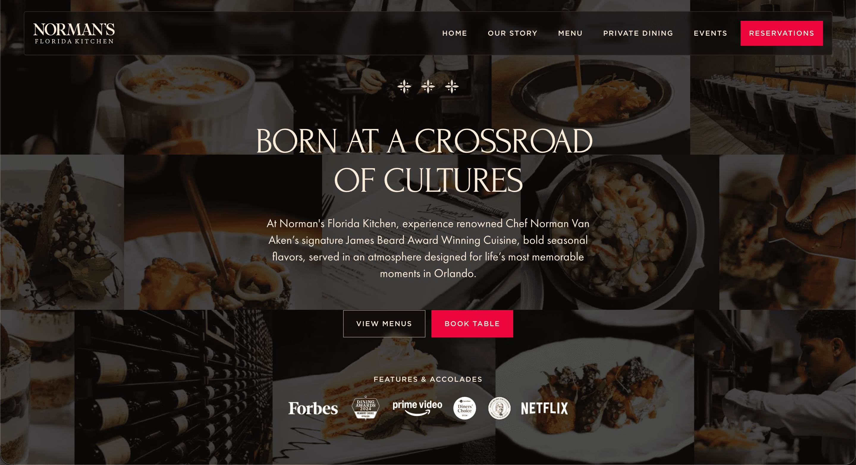 Restaurant Website — Business Website screenshot
