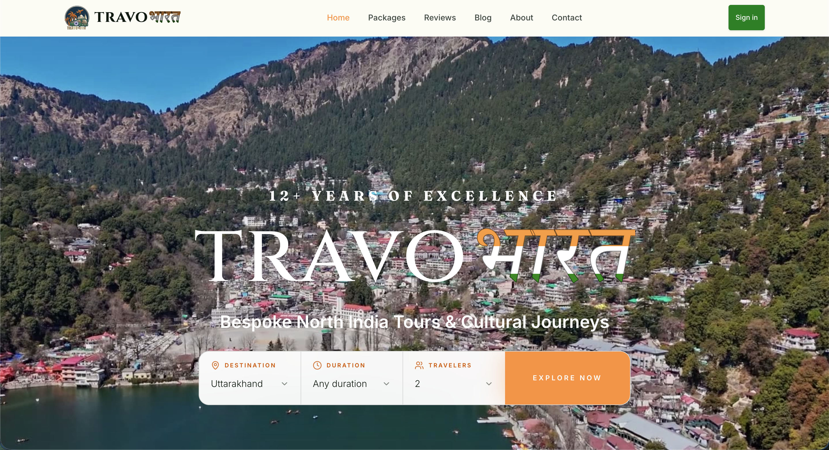 Travo Bharat — Travel Platform screenshot